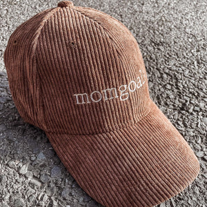 MG.CO Corduroy Dad Cap | Mocha