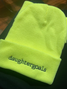 Daughter Goals Type Beanie | Volt