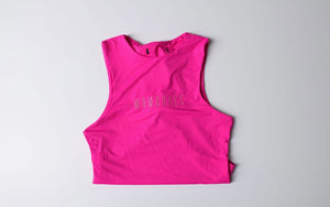 MG.CO Tonal Bodysuit | Hot Pink