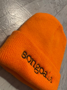 Son Goals Type Beanie | Orange