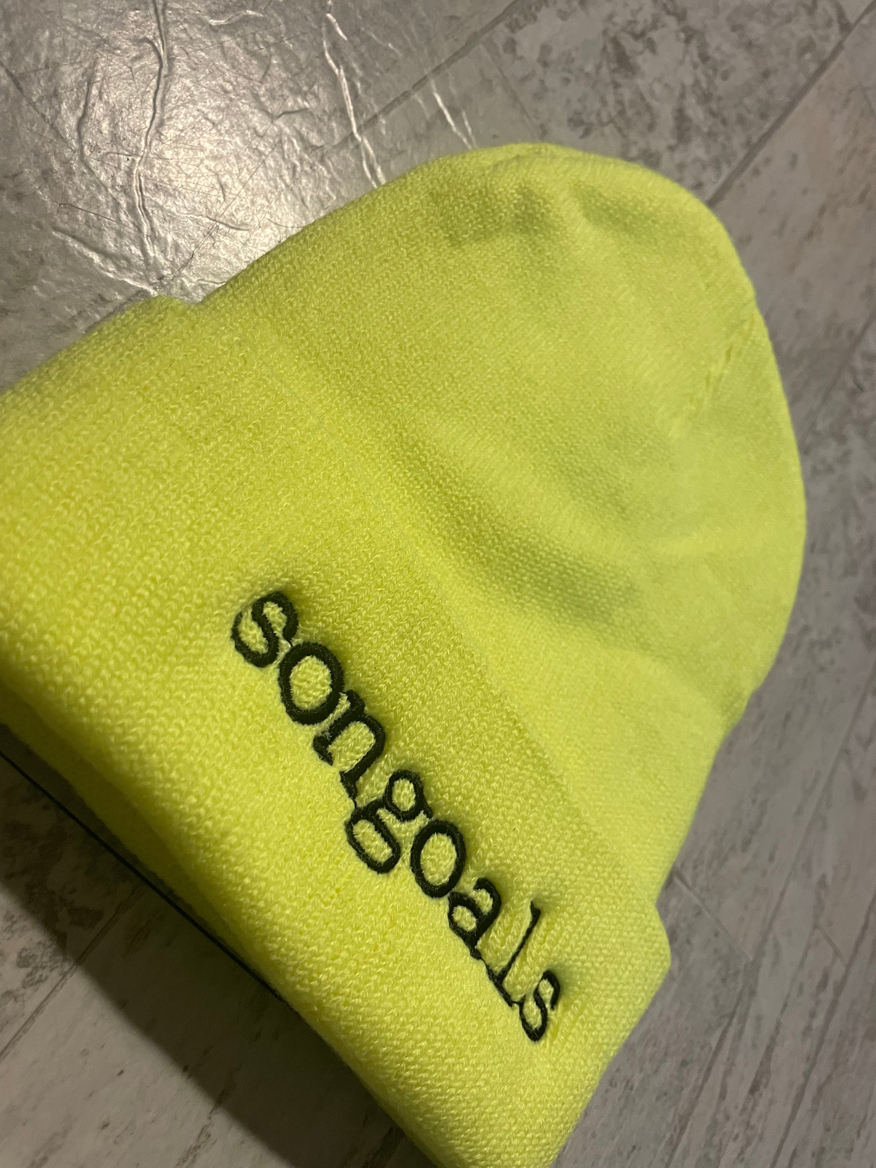 Son Goals Type Beanie | Volt