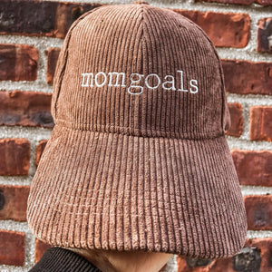 MG.CO Corduroy Dad Cap | Mocha