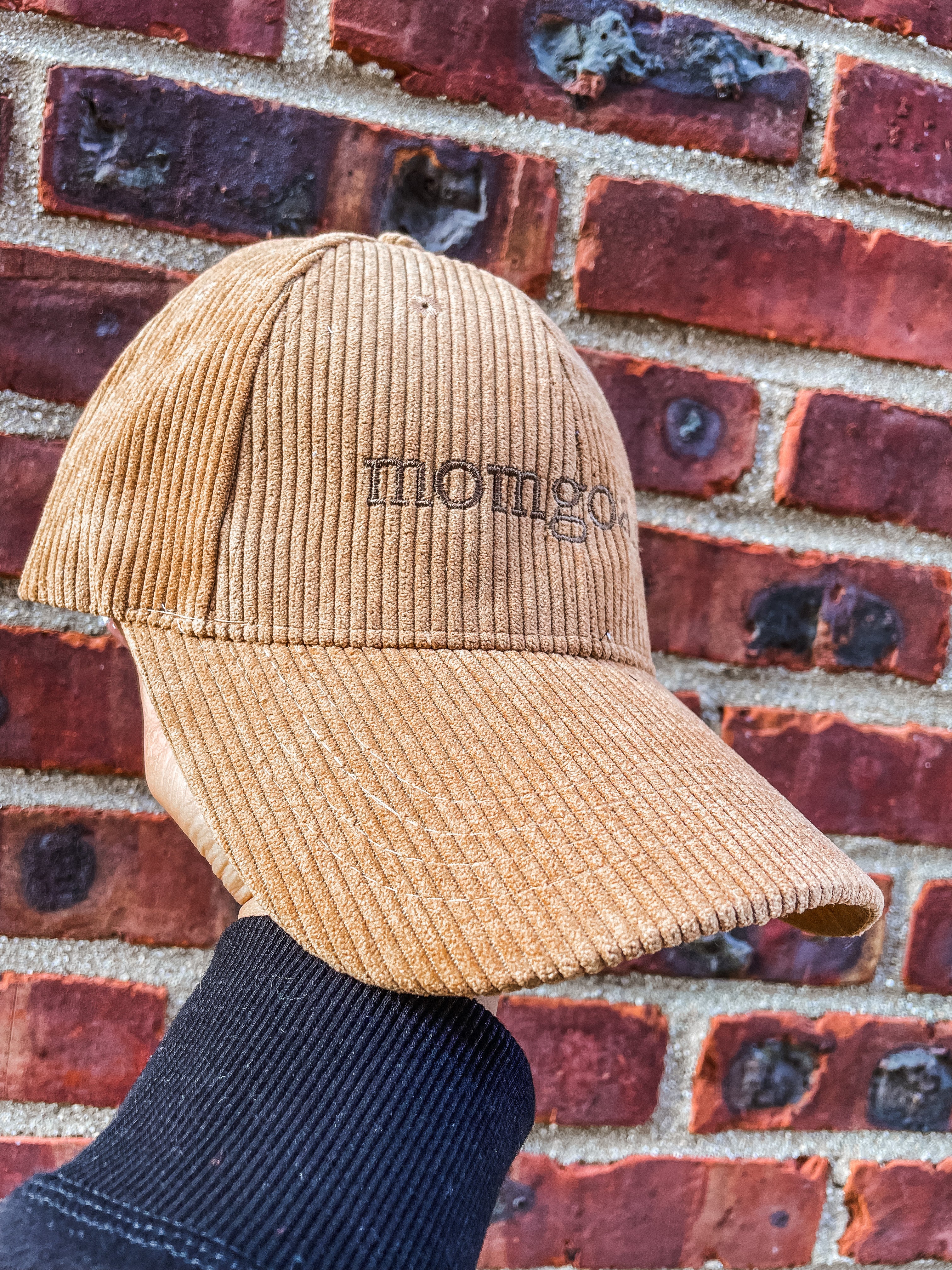 MG.CO Corduroy Dad Cap | Caramel